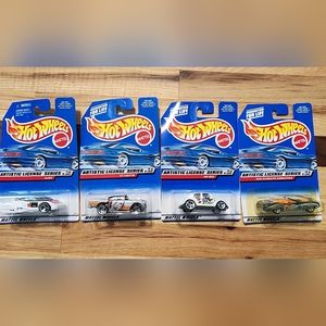 HOT WHEELS Artistic License Series Full Set of 4